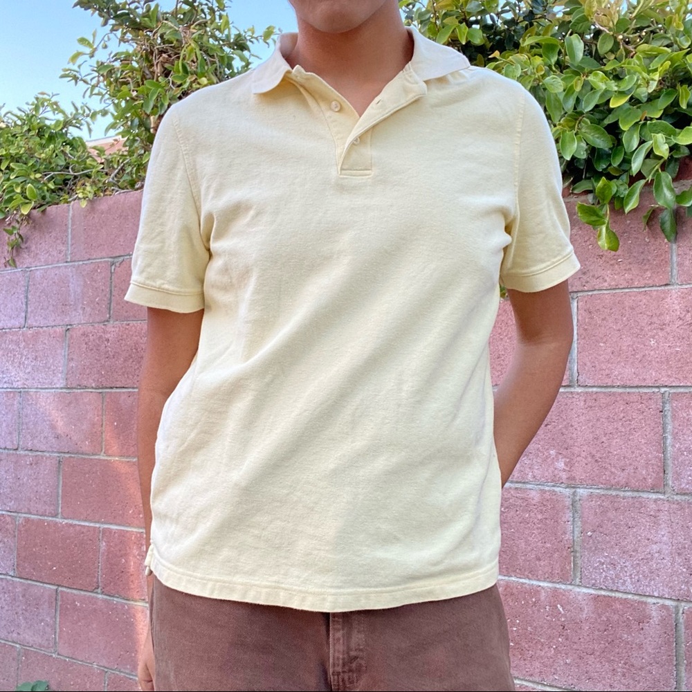 yellow polo